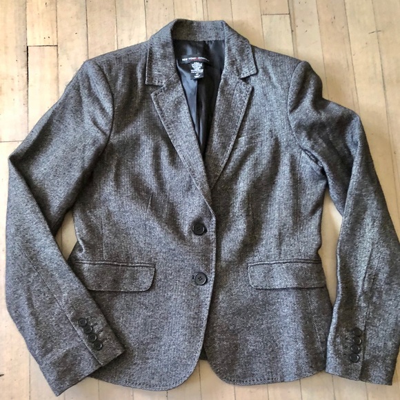 New York & Company Jackets & Blazers - NY&COMPANY gray tweed blazer, size 10
